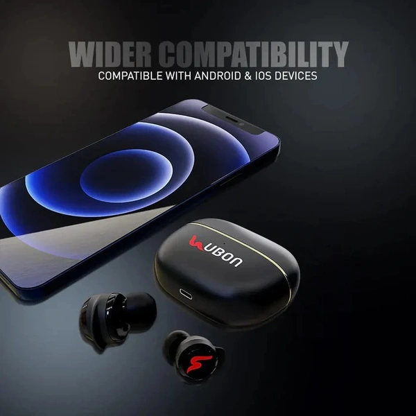 Air Tiger Series BT-450 Wireless Earbuds - Black