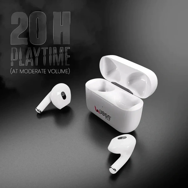 Air Shark BT-360 Truly Wireless Earbuds - White