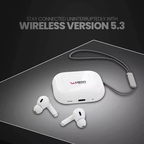 Air Tiger Pro BT-50 Truly Wireless Earbuds - White