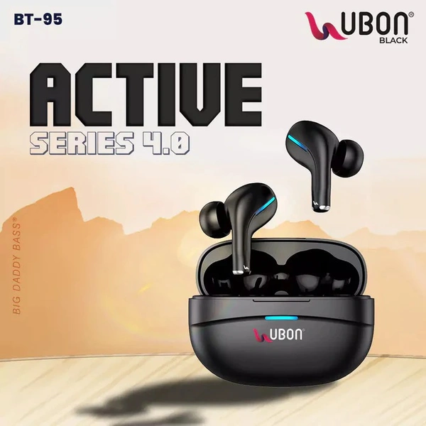 Active Series BT-95 Wireless Earbuds - Black