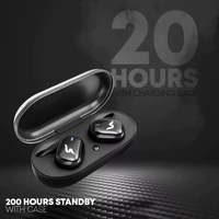 AirShark BT-20 TWS Earbuds - Black