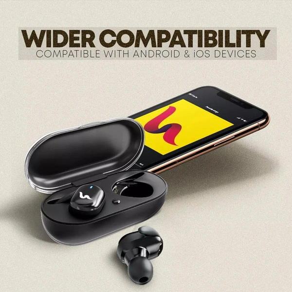 AirShark BT-20 TWS Earbuds - Black