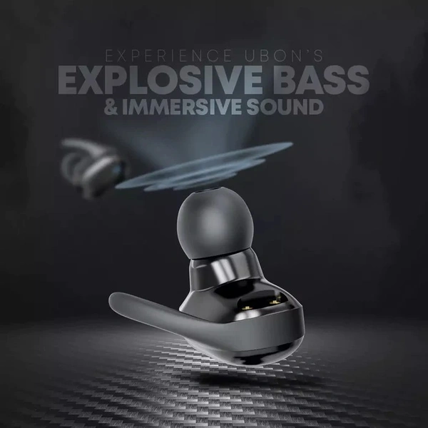 AirShark BT-20 TWS Earbuds - Black