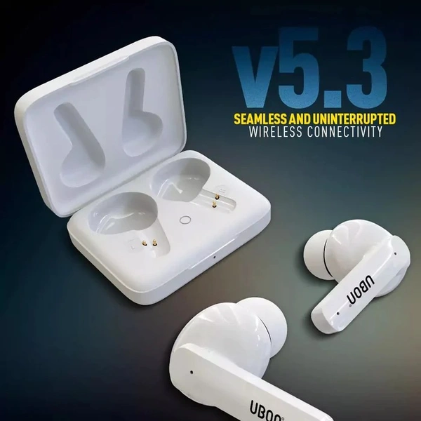 Quad Mic Buds BT-30 Truly Wireless Earbuds - White