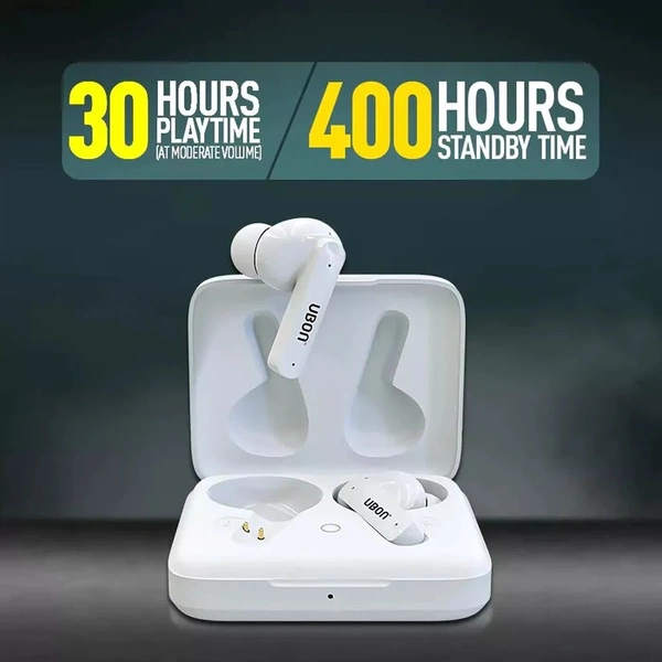 Quad Mic Buds BT-30 Truly Wireless Earbuds - White
