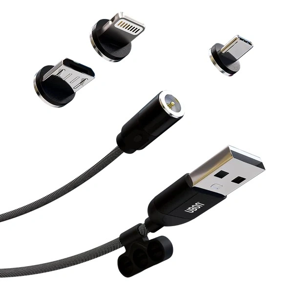 Magnet Series WR-444 40W 3-IN-1 Cable - Black