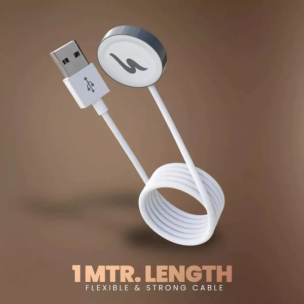 Magnetic WC-225 Wireless Fast Charger To IPh Watch - White