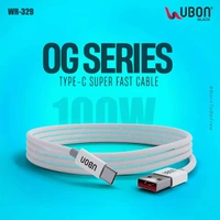 OG Series WR-329 USB To Type-C 100W Cable - White