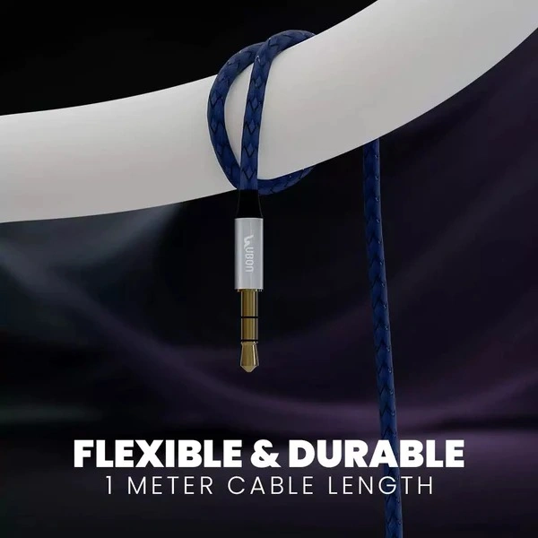 AUX King WR-131 3-IN-1 AUX Cable - Black