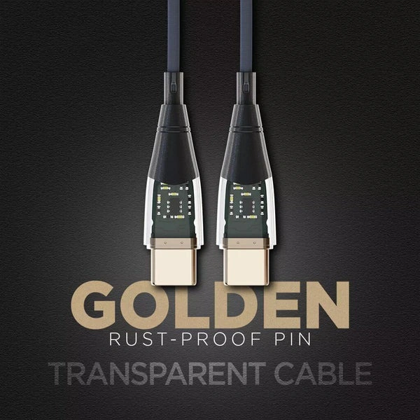 65W WR-31 Type-C To C Cable - Black