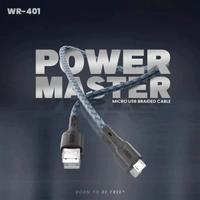 Power Master WR-401 Micro USB Cable - Gray