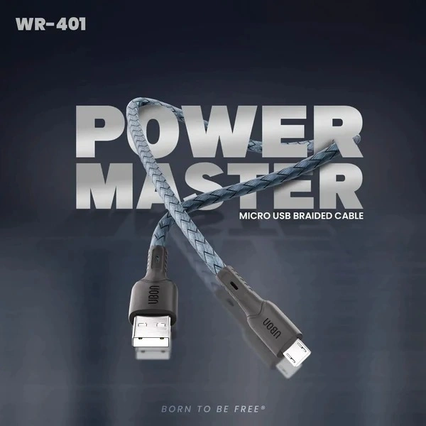 Power Master WR-401 Micro USB Cable - Gray
