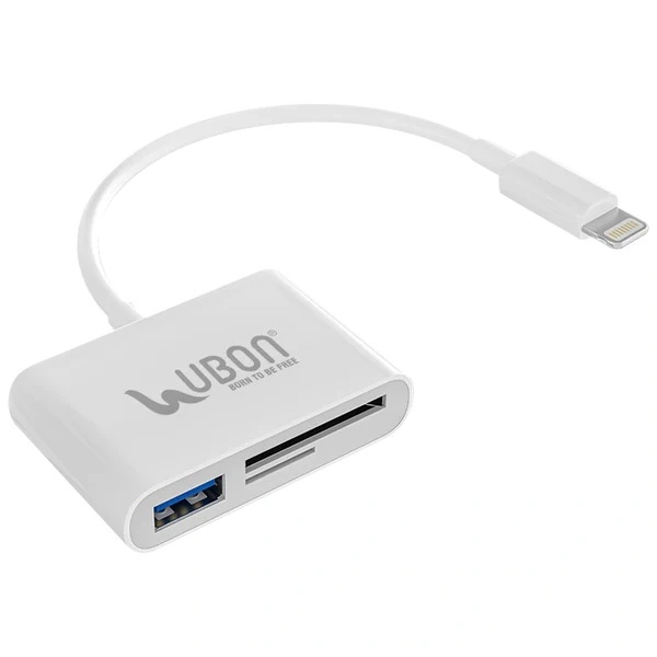 Fusion WR-496 IPhone OTG Connector - White