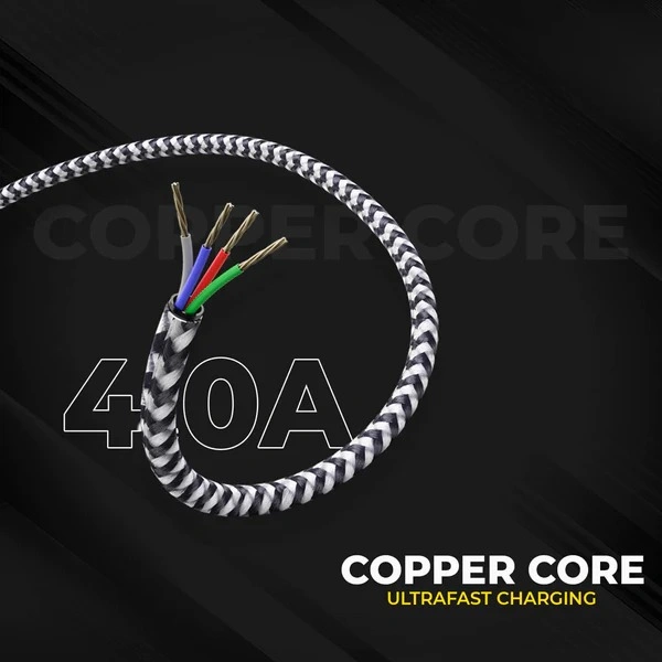 RealTime WR-622 Type C Data Cable - Gray