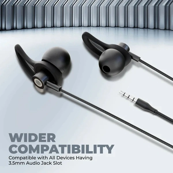 Musical Pizza UB-911 Wired Earphone - Black
