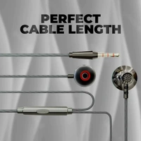 Hunter UB-1003 Wired Earphones - Black