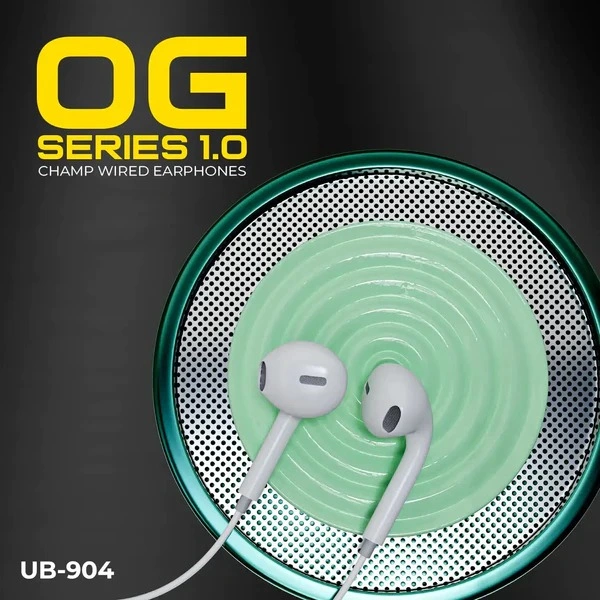 OG SERIES UB-904 Earphones - White