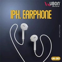 IPH Earphone UB-387 Wired Earphones - White