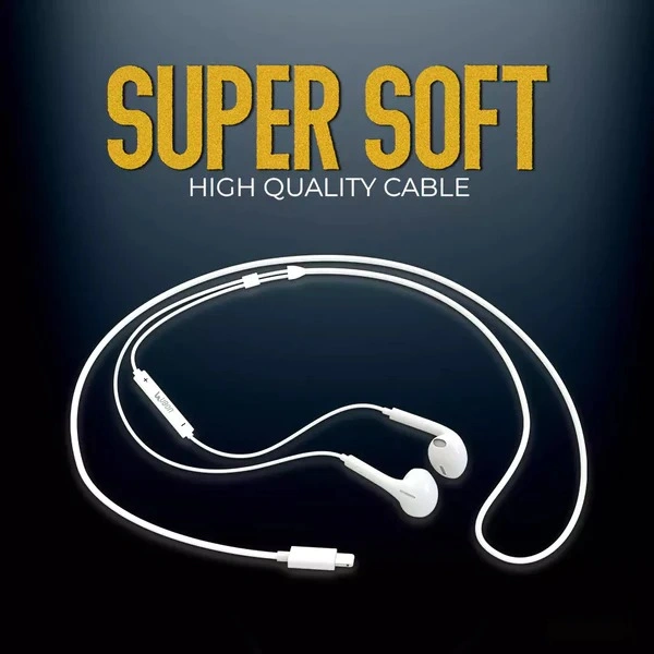 IPH Earphone UB-387 Wired Earphones - White