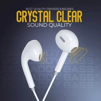 IPH Earphone UB-387 Wired Earphones - White