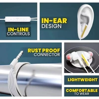 Power Beats UB-600 Wired Earphones - White