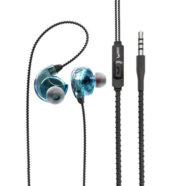 Titanium Series UB-285 Wired Earphones - Black
