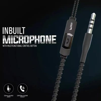 Titanium Series UB-285 Wired Earphones - Black