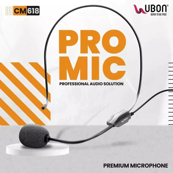 Pro Mic CM-618 Head Mic - Black
