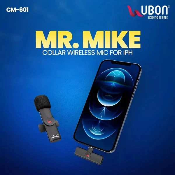 Mr. Mike CM-601 IPhone Collar Mic - Black