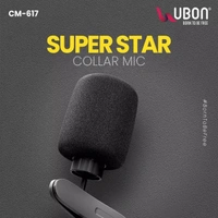 Super Star CM-617 Collar Mic - Black