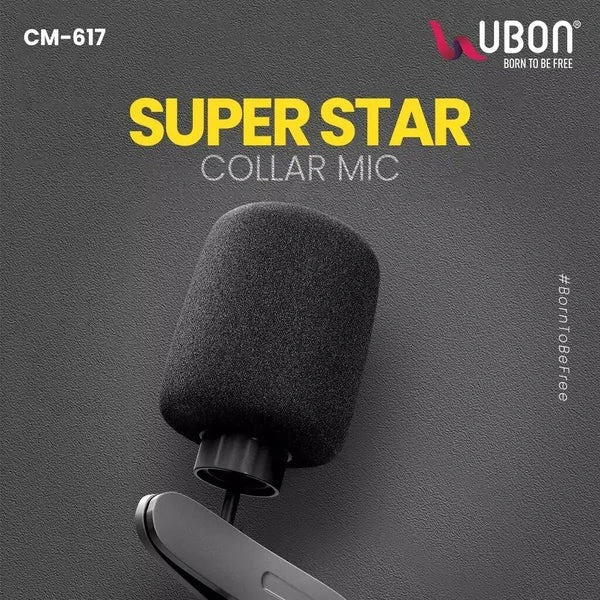 Super Star CM-617 Collar Mic - Black