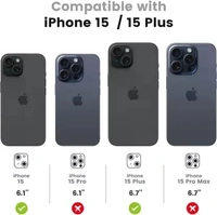 Camera Lens Protector for APPLE iPhone 15 Plus, APPLE iPhone 15  (Pack of 2)