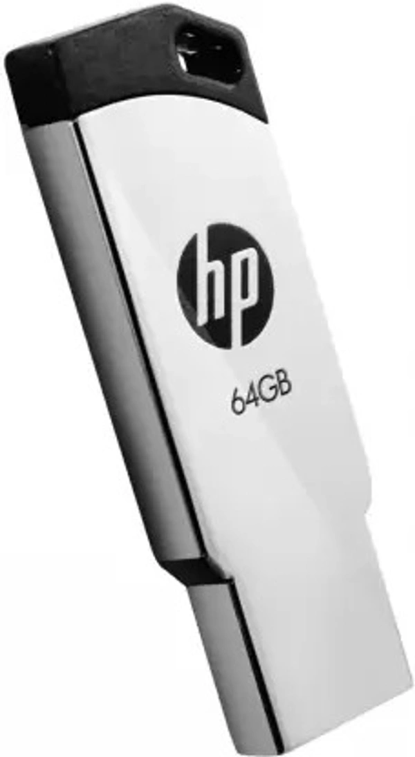 HP V236w 64 GB Pen Drive  (Silver)