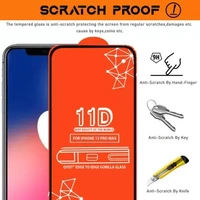  Iphone 15 Pro Max Tempered Glass 11D