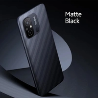Redmi 12C - Matte Black, 4GB+128GB
