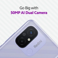 Redmi 12C - Matte Black, 6GB+128GB