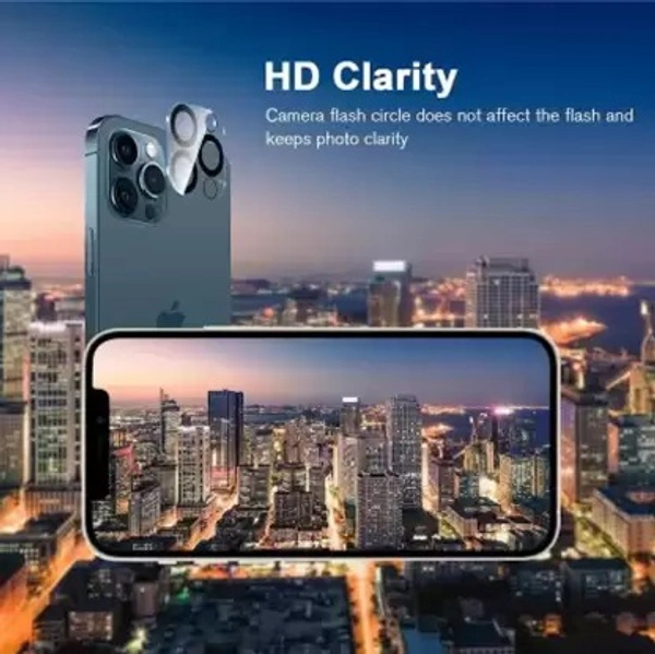 PRSKY Back Camera Lens Glass Protector for Apple iPhone 15 Pro Max  (Pack of: 1)