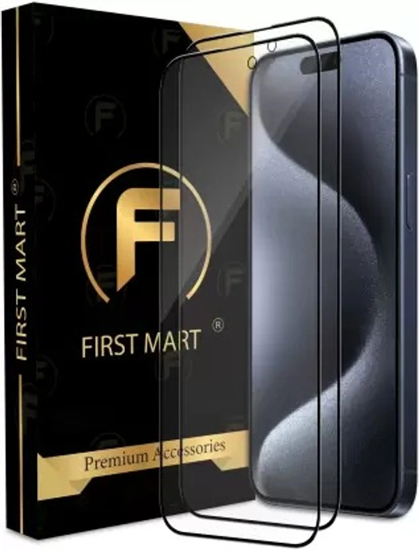 Edge To Edge d+ Tempered Glass for iPhone 15 Pro Max