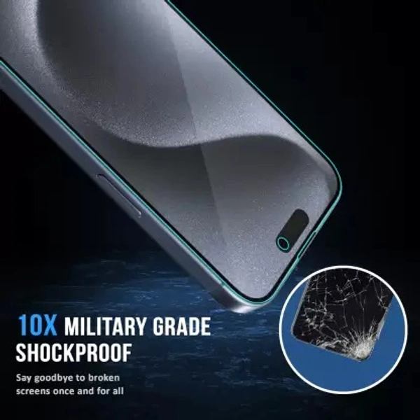 Edge To Edge d+ Tempered Glass for iPhone 15 Pro Max