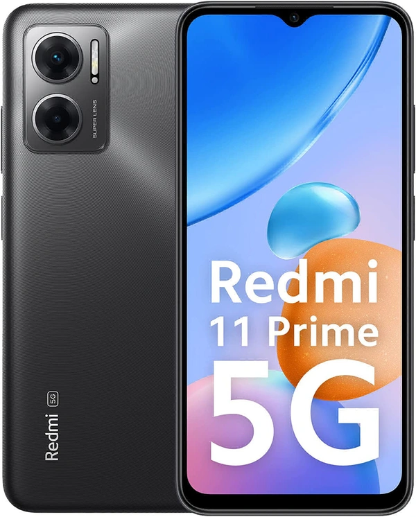 Redmi 11Prime 5G - Thunder Black, 6GB+128GB