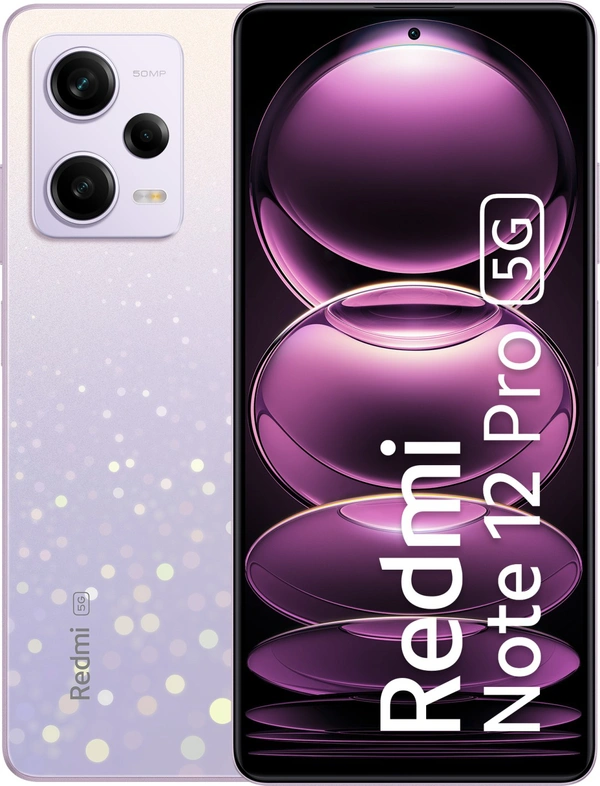 Redmi Note 12pro 5G - Onyx Black, 6GB+128GB