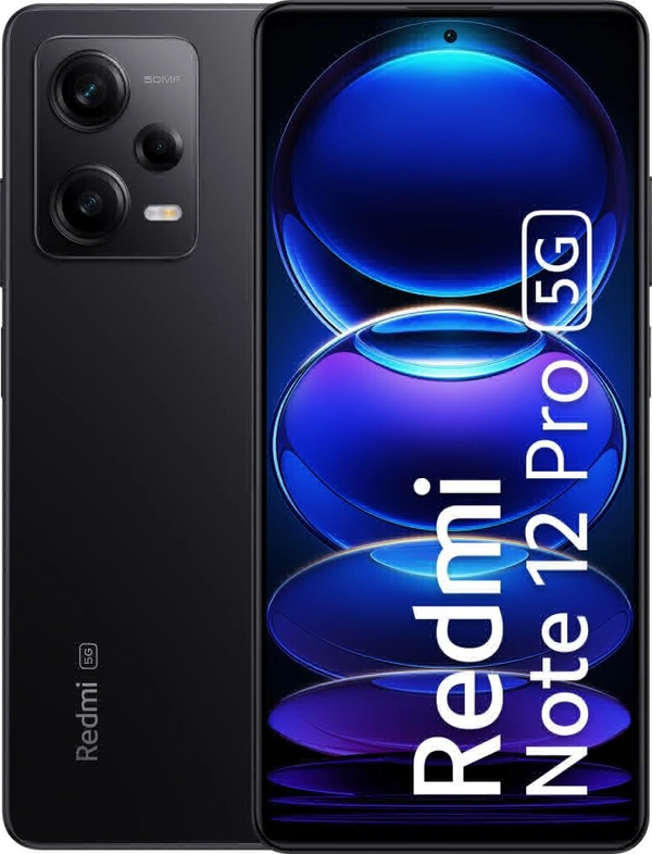 Redmi Note 12 Pro 5G - Onyx Black, 8GB+256GB