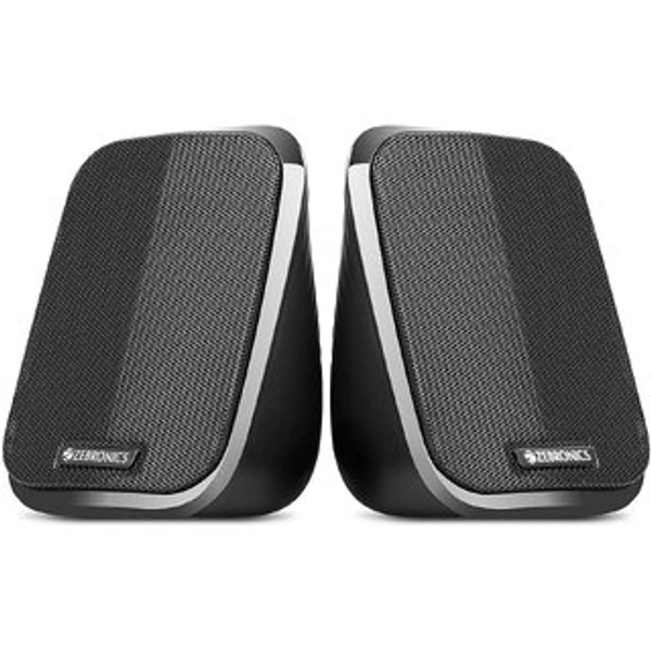 ZEBRONICS Zeb-fame 5 Watts 2.0 Multi Media Speakers With AUX, USB & Volume Control 