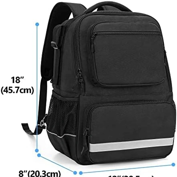 FUR Zaden Anti Theft Number Lock Back Pack Bag With 15.6inch Laptop 