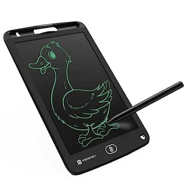 Portronics Ruffpad 8.5e Re-writable LCD writing pad With Screen 25.5cm