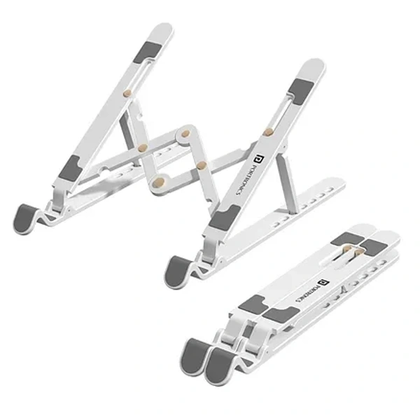 Portronics My Buddy K Portable Laptop Stand With Adjustable Height 