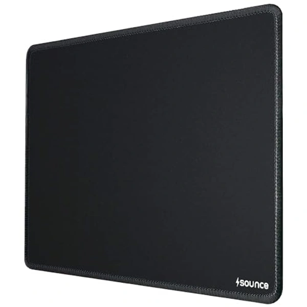 Sounce Mouse Pad Speed Type With Antifray Stitched Embroidery Edges 