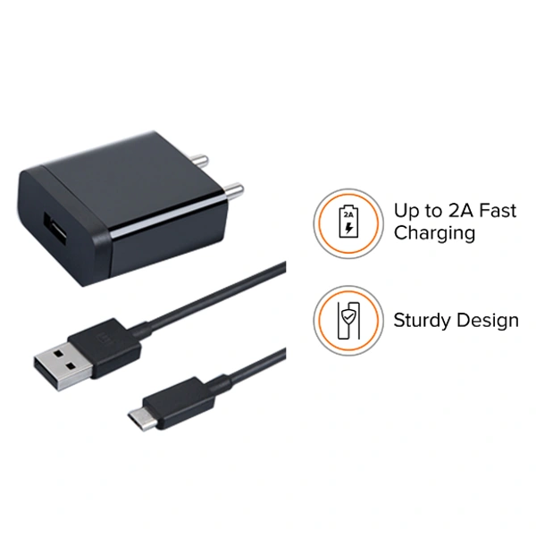 MI 2A Fast Charger With Cable