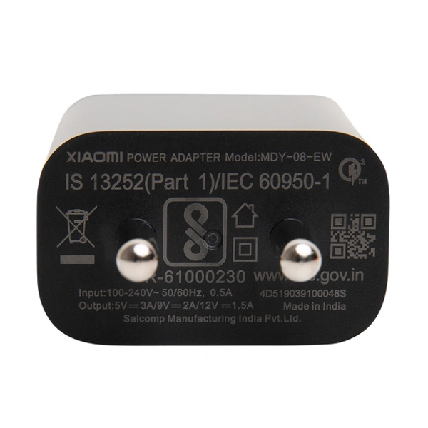 MI 2A Fast Charger With Cable