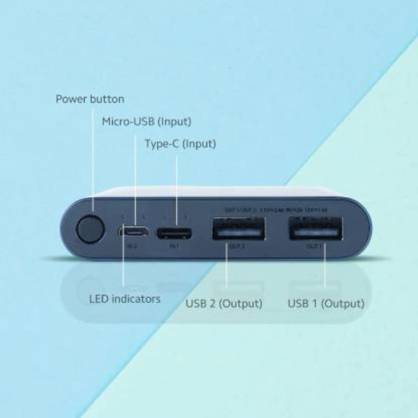 MI 3i 10000mAh Power Bank - Black